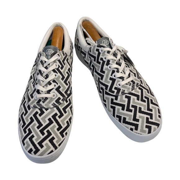 Radii The Chord Shoes Mens 10.5M White / Gray Canvas Sneakers - Picture 2 of 10